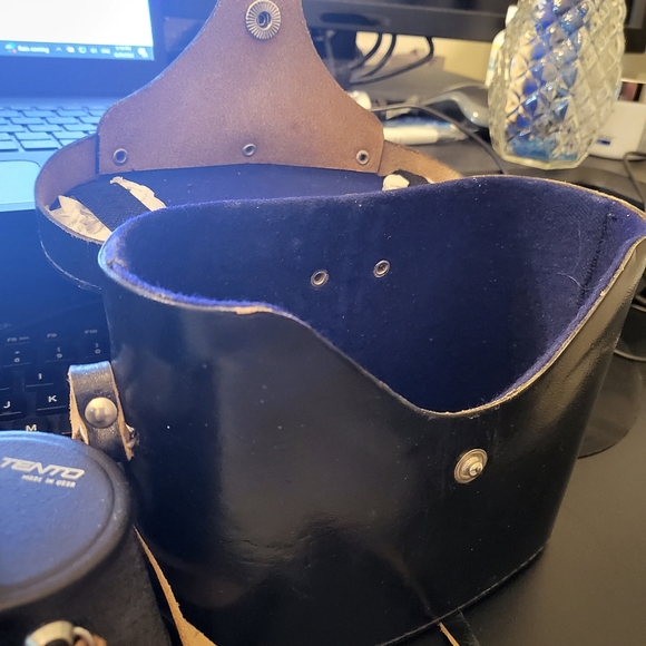 TENTO БПЦ7 х 35 vintage Russian Binoculars with military case - Picture 4 of 5